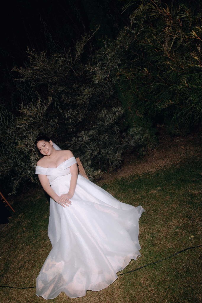 ชุดแต่งงานทรง Ball Gown กระโปรงบานช่วยพรางสะโพก