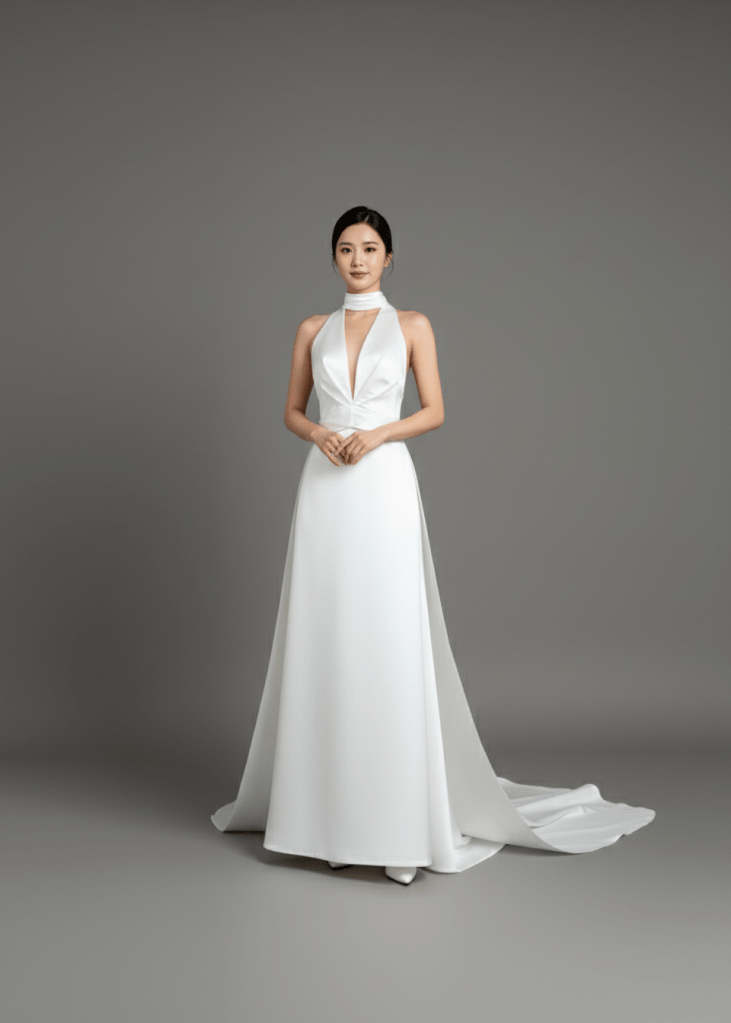 ชุดแต่งงานMinimal style